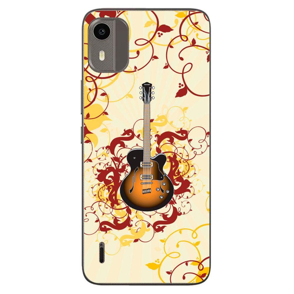 Capa Adesivo Skin373 Verso Para Nokia C12