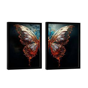 Dupla De Quadros Light Butterfly -- Br Artes
