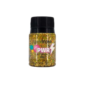 Glitter Gel Glow Power Ouro Colormake 35G
