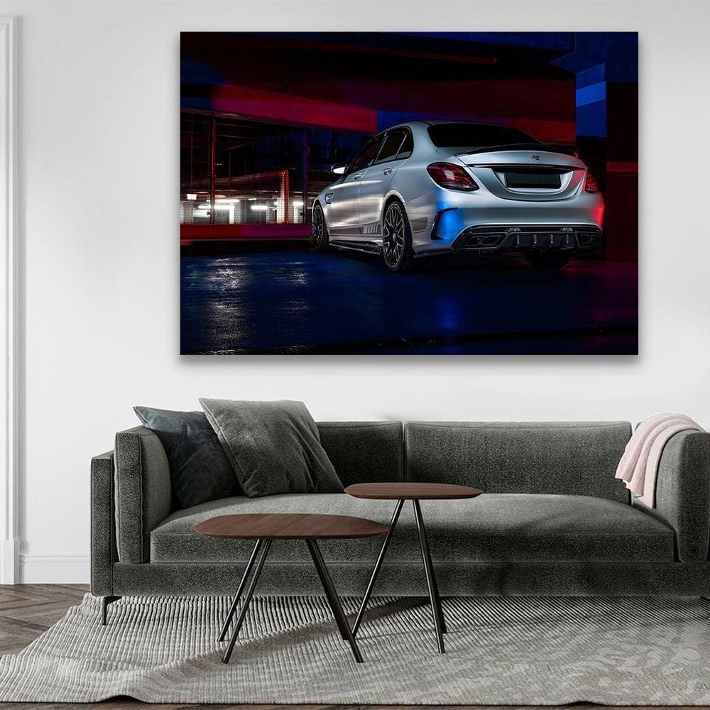 Quadro Decorativo Mercedes C63 Amg