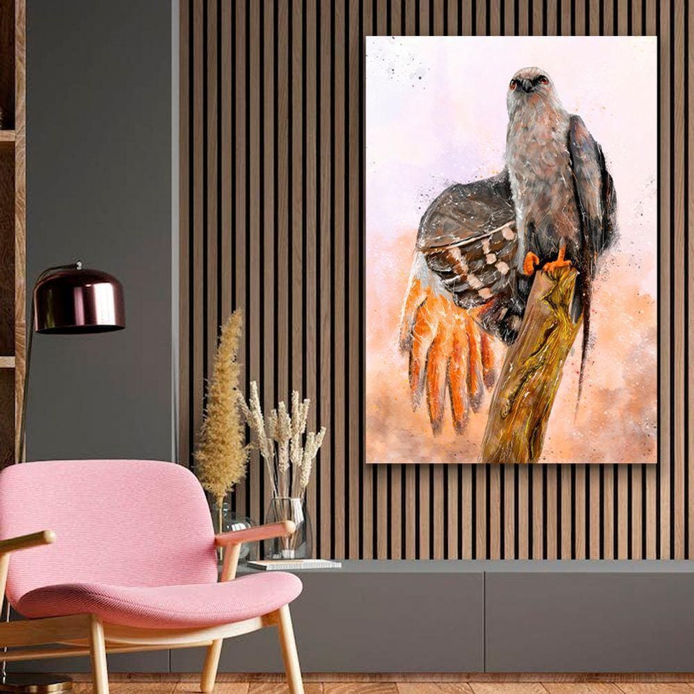 Quadro Decorativo Pintura águia