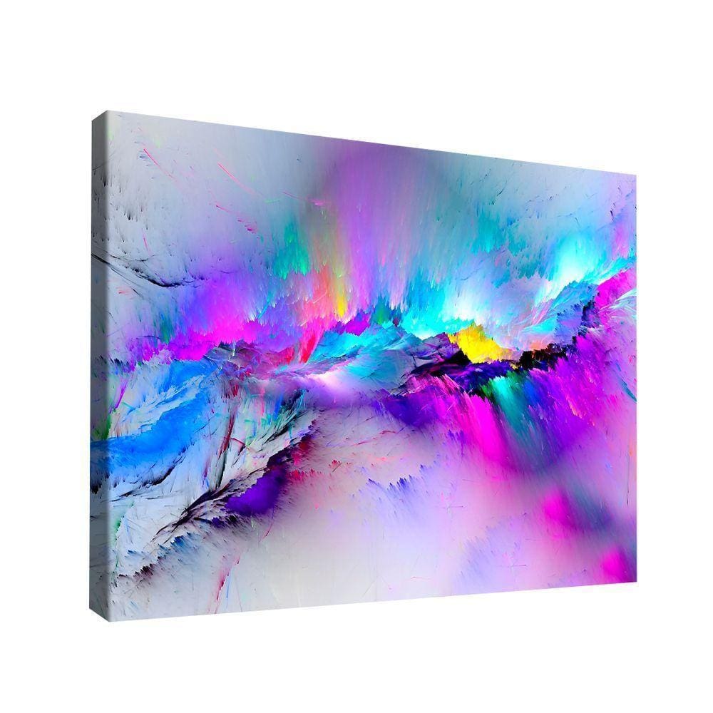 Quadro Decorativo Explosão Purple