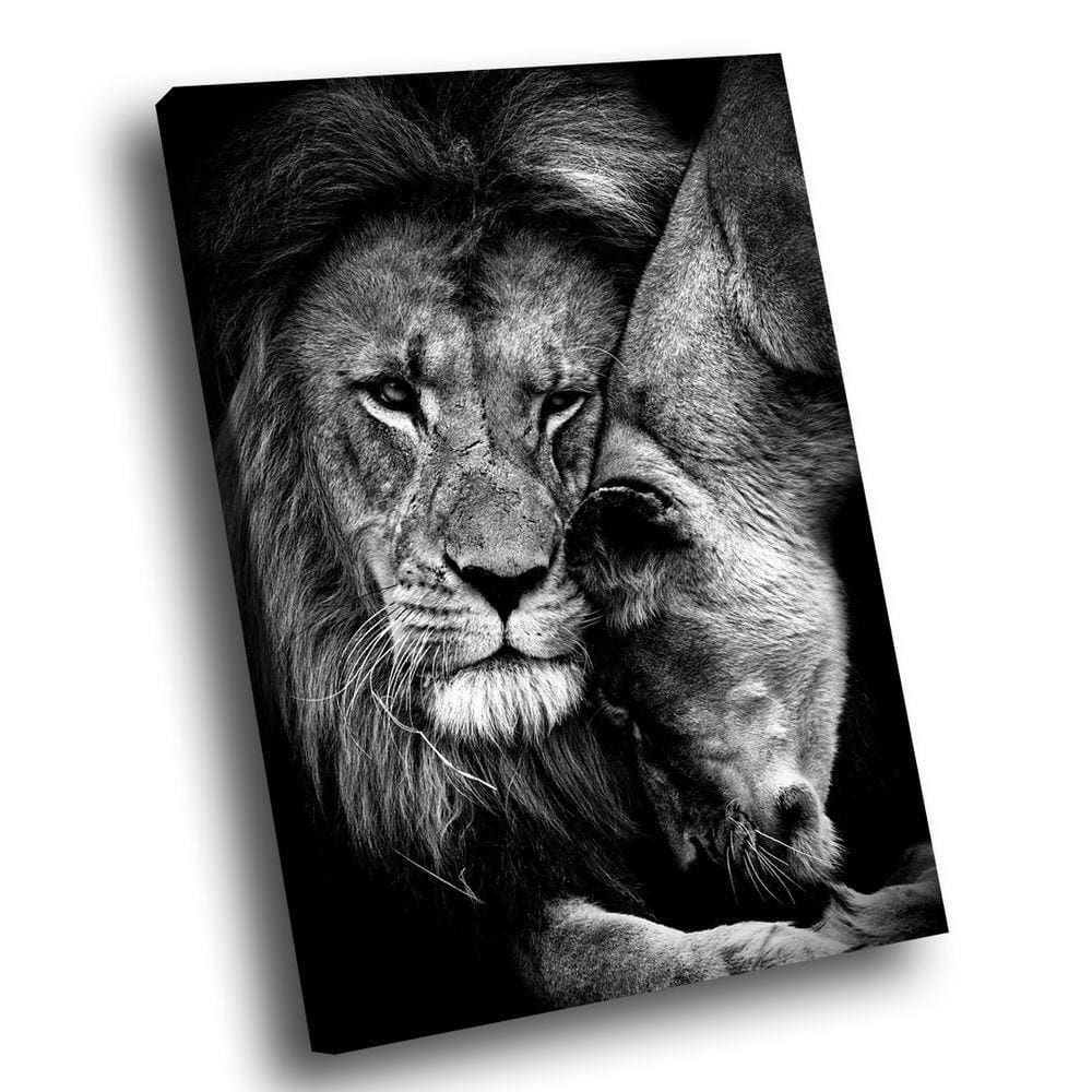 Quadro King And Queen -- Br Artes