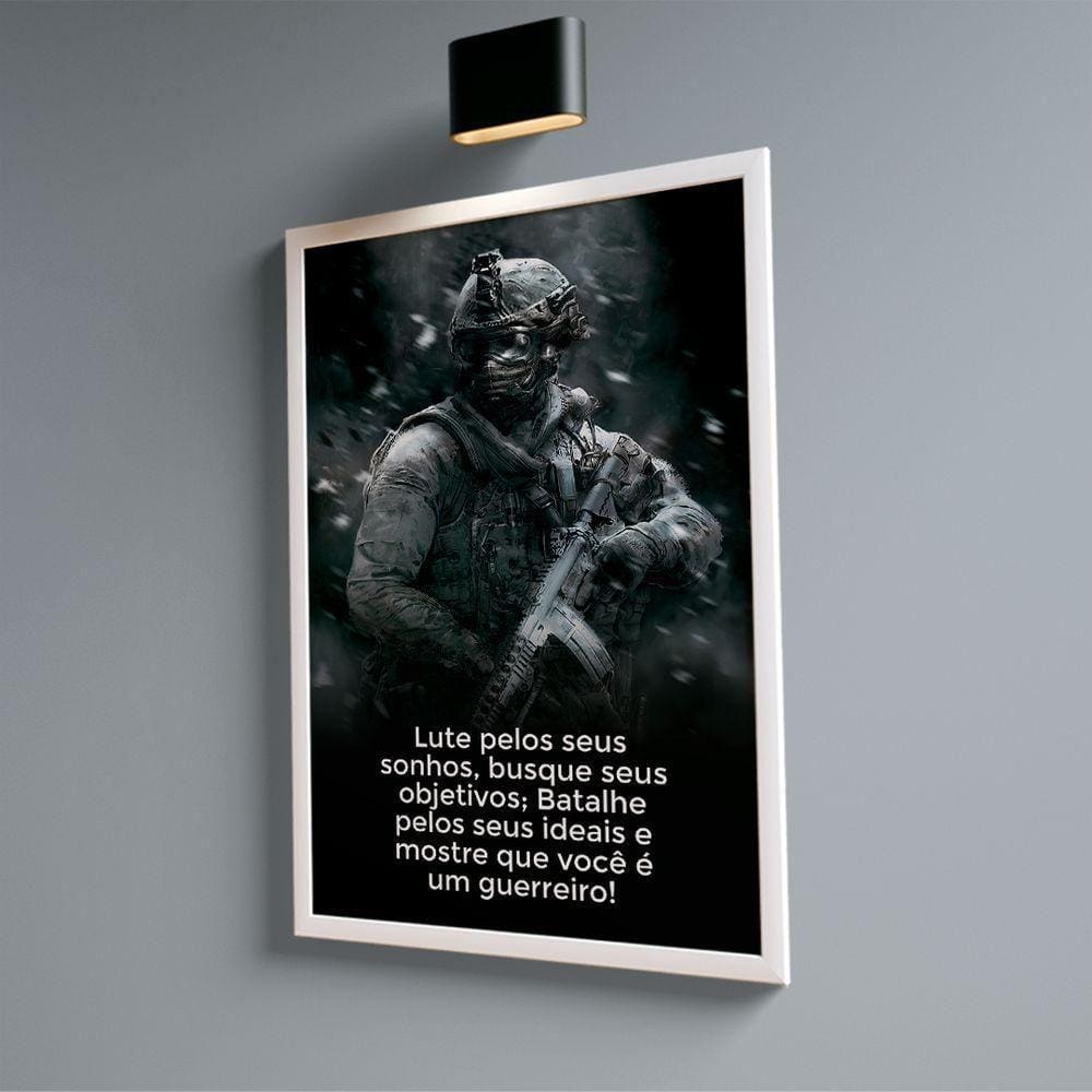 Quadro Lute Pelos Seus Sonhos