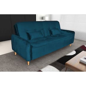 Sofá Cama Donna Turkey Petroleo F442 - Matrix