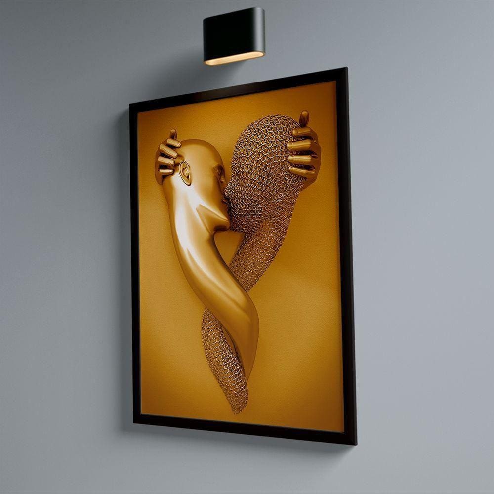 Quadro Love Heart 3d -- Br Artes