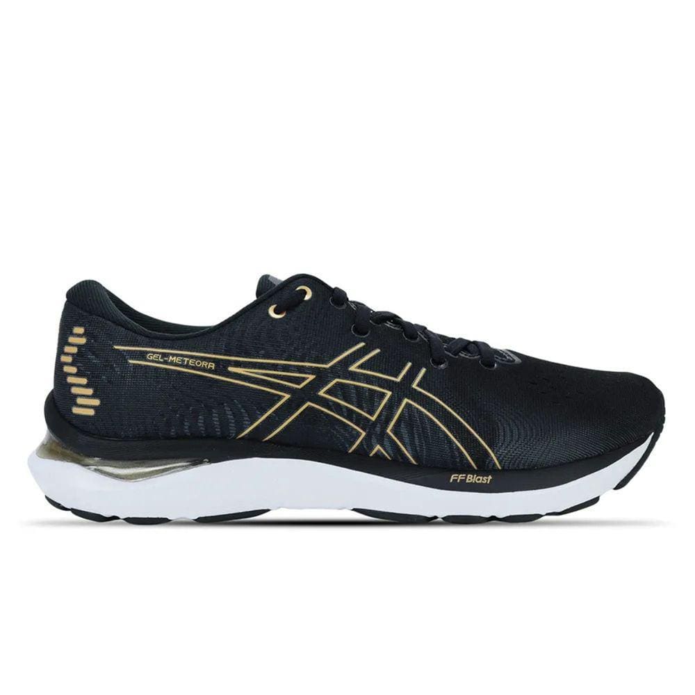 Tênis Asics Gel Meteora Esportivo Masculino Preto Dourado