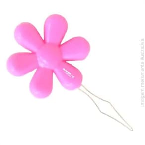 Passador De Linha No Furo Agulha De Costura Em Formato De Flor