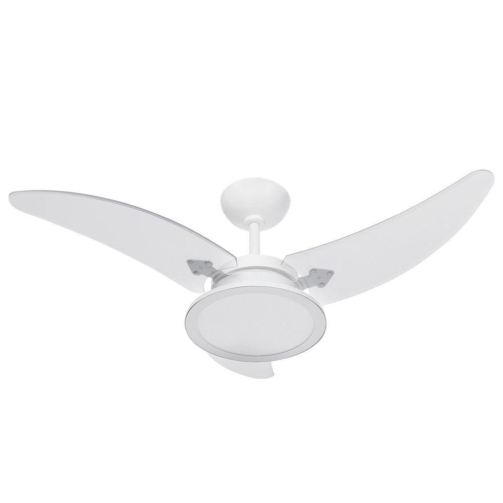 Ventilador Itaparica Max Led 220v 3p Cpm At Br Pas Transp. 130w Branco