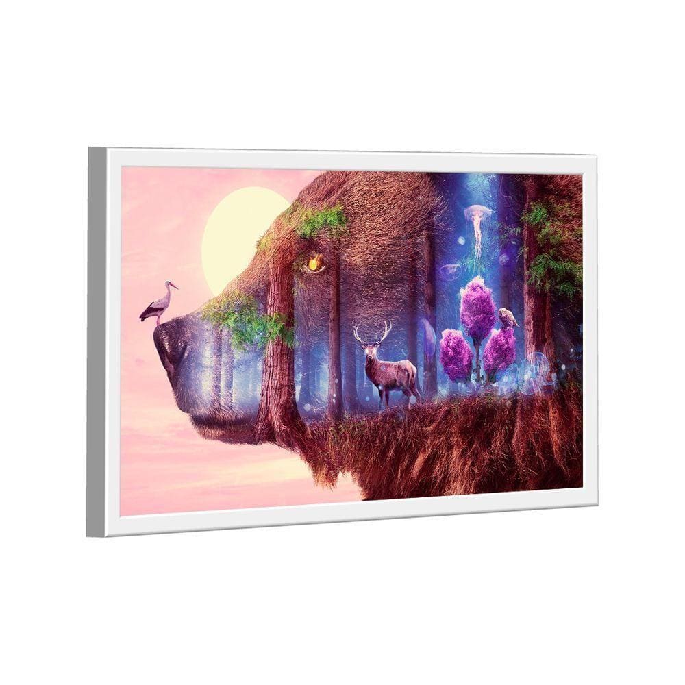 Quadro Bear Vision -- Br Artes