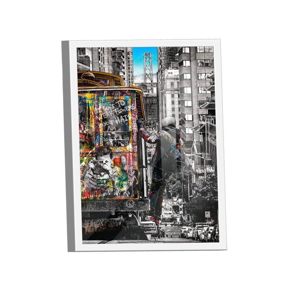 Quadro Arte Do Bondinho -- Br Artes