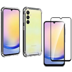 Capinha Anti Shock para Samsung A25 + Película de Vidro 3D