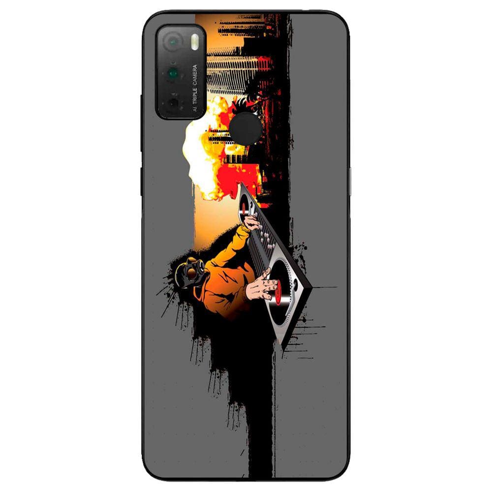 Capa Adesivo Skin264 Verso Para TCL 20Y