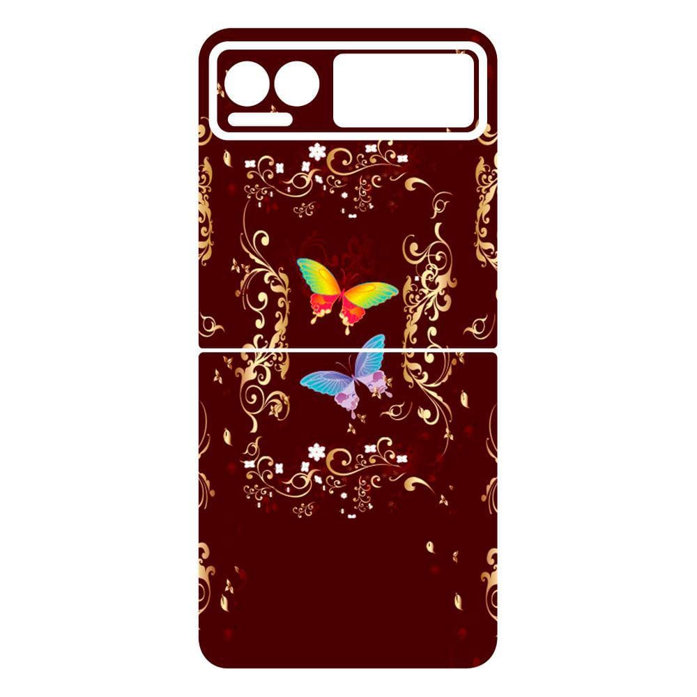 Capa Adesivo Skin375 Verso Para Motorola Razr 40
