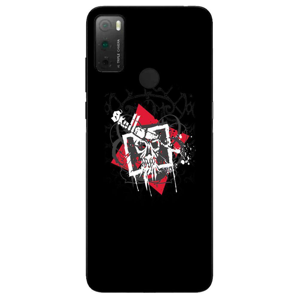 Capa Adesivo Skin015 Verso Para TCL 20Y