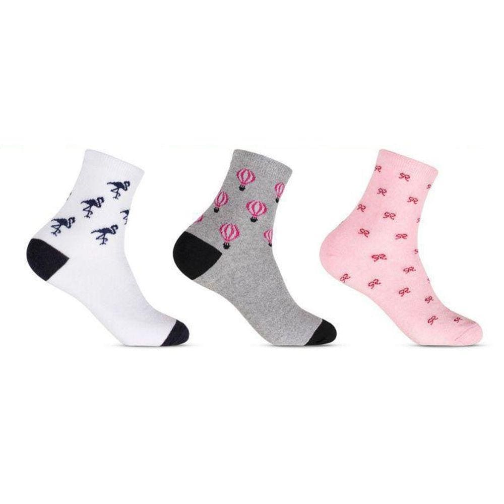 6 Pares de Meias Cano Longo - Feminina