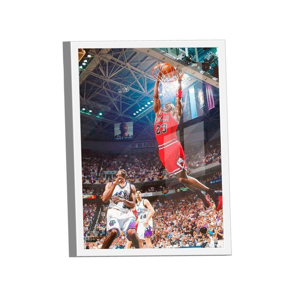 Quadro Michael Jordan -- Br Artes