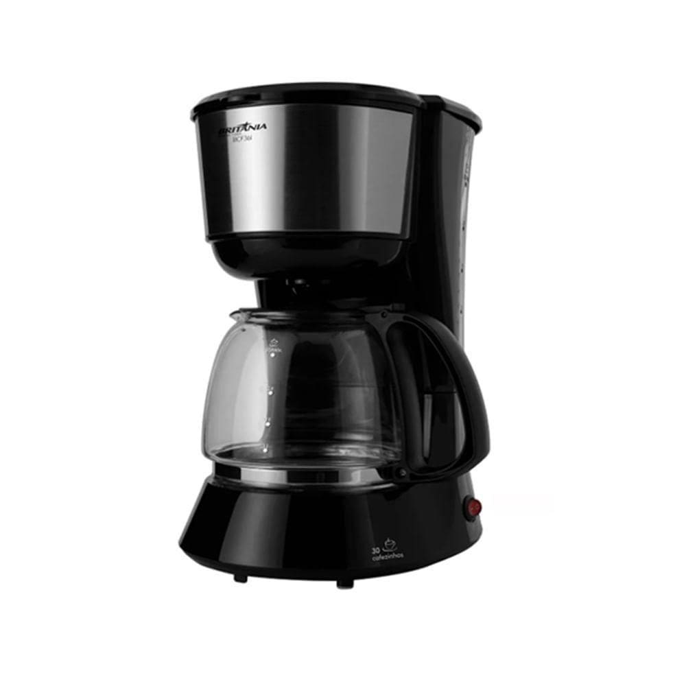 Cafeteira Elétrica Sistema Corta-pingos Preta 1,5l 110v - Britânia