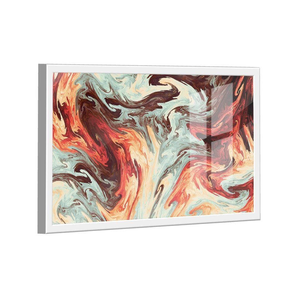 Quadro Lava Abstrata -- Br Artes
