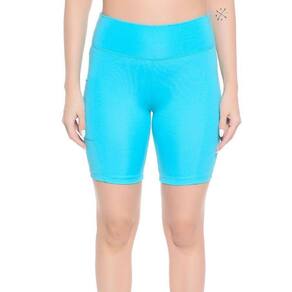 Bermuda Wunder Feminina Bolso lateral Power Gym Azul