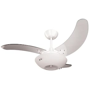 Ventilador Clean San 3p Cpm At Br Pás Tr - 220v Branco/Transparente