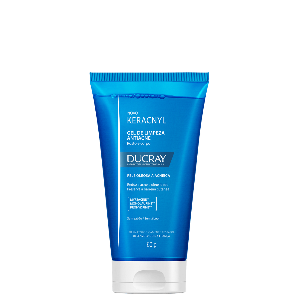 Ducray Keracnyl Antiacne - Gel de Limpeza 60g