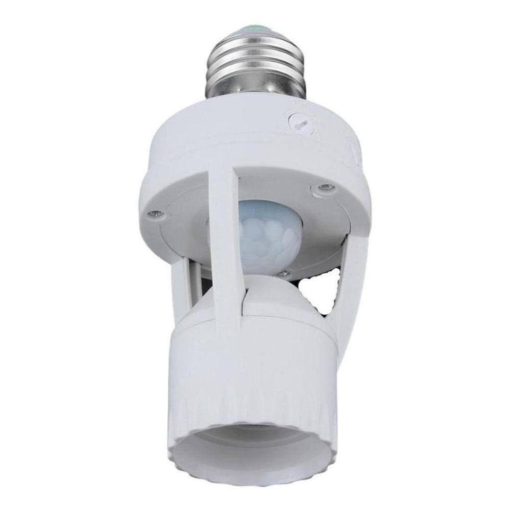 Soquete Sensor De Presença Lâmpada Bocal Movimento 360º