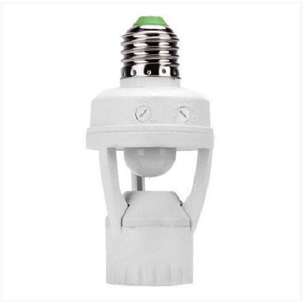 Sensor De Presença Soquete E27 Para Lâmpadas