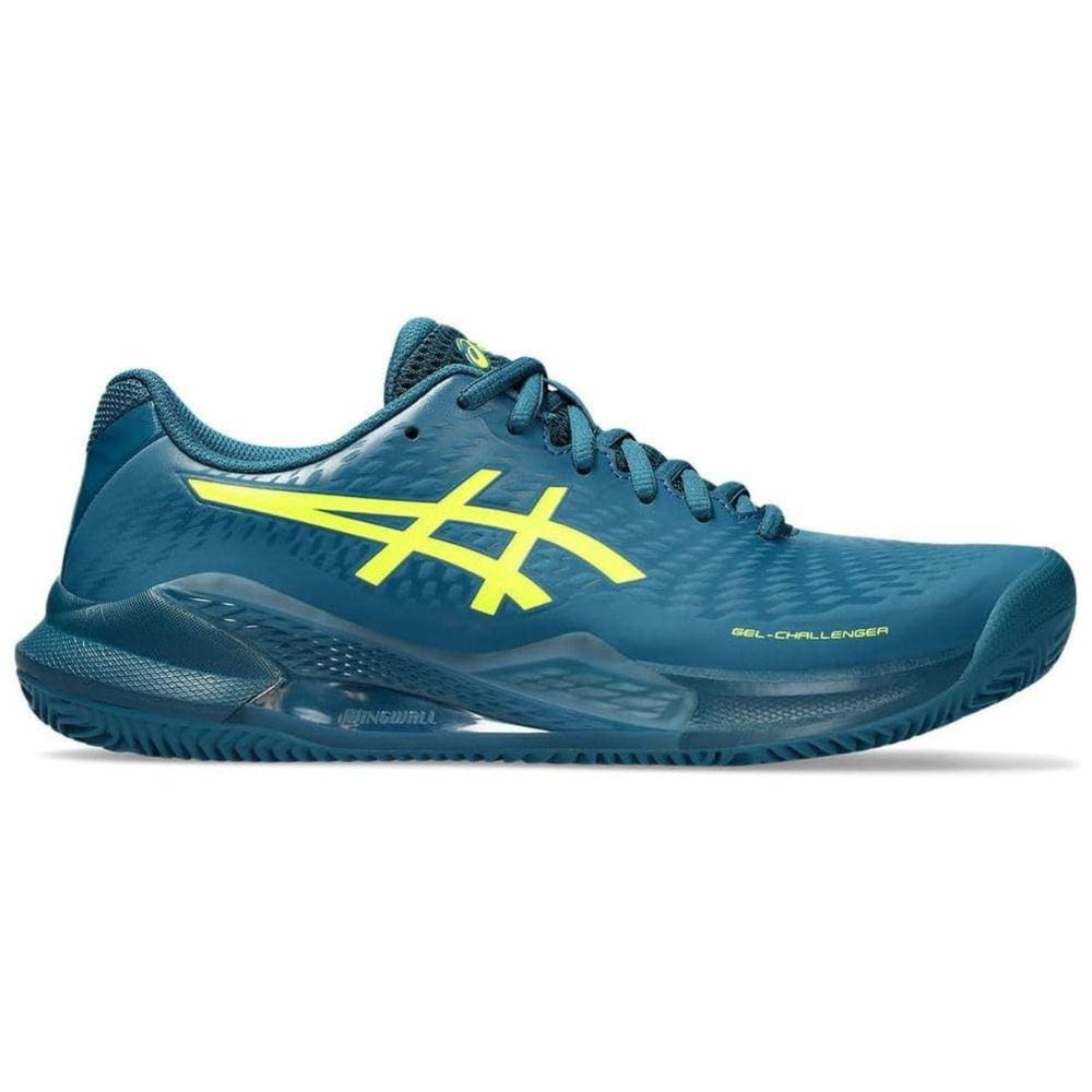 Tênis Asics Challenger 14 Clay Masculino Azul Amarelo