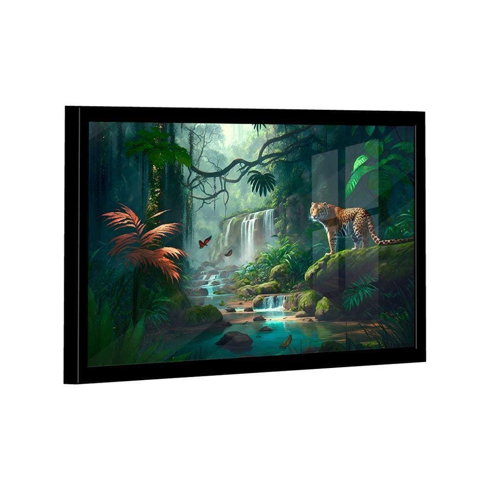 Quadro Floresta Selvagem -- Br Artes