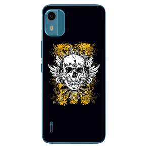 Capa Adesivo Skin374 Verso Para Nokia C12 Pro
