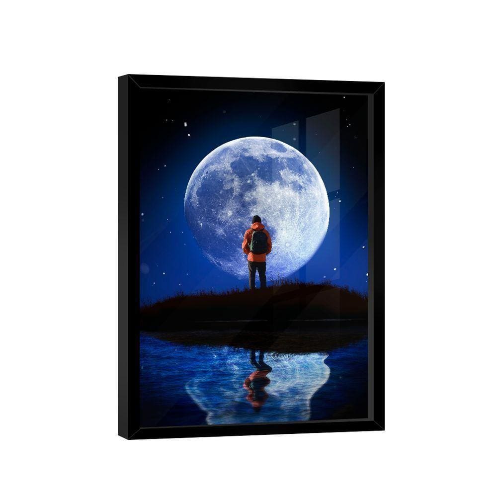 Quadro Mochileiro Do Luar -- Br Artes