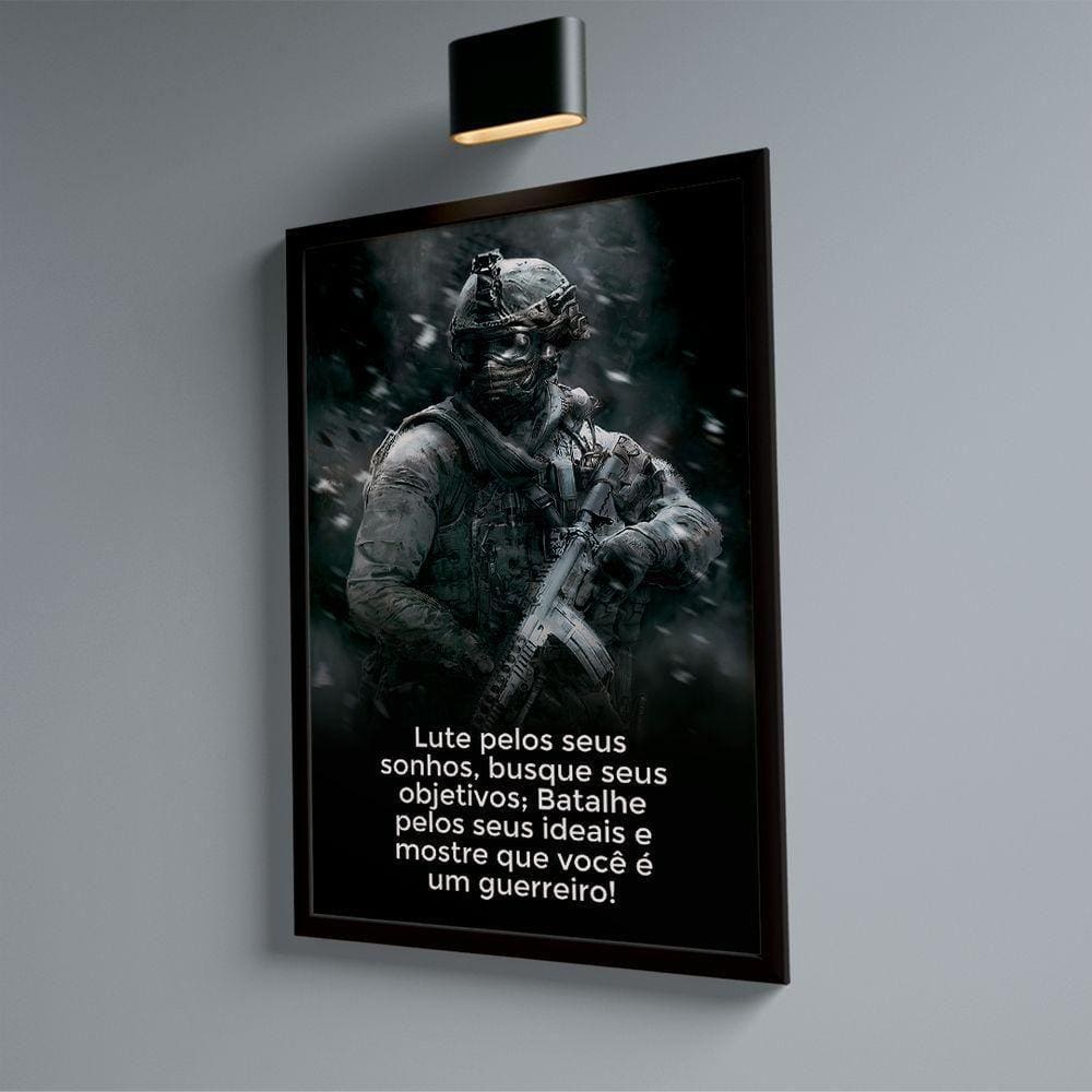 Quadro Lute Pelos Seus Sonhos