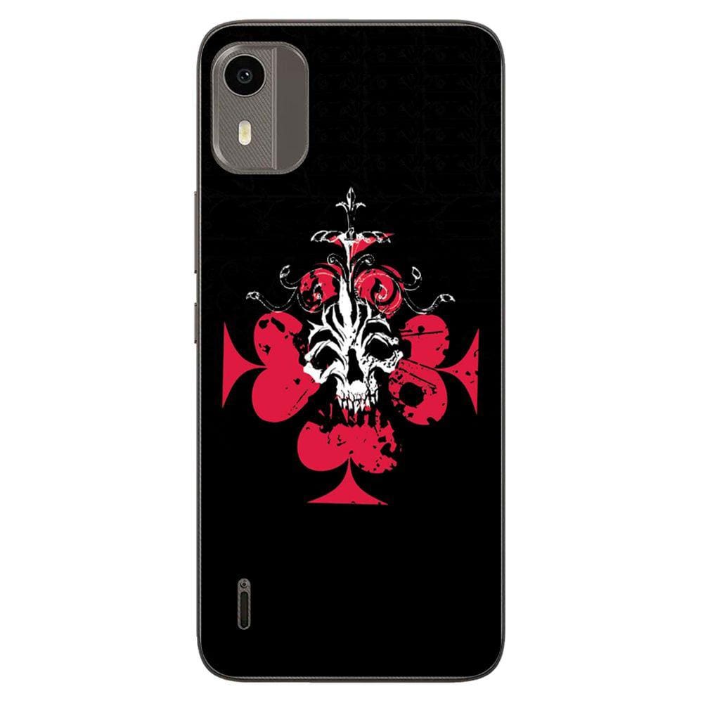 Capa Adesivo Skin008 Verso Para Nokia C12