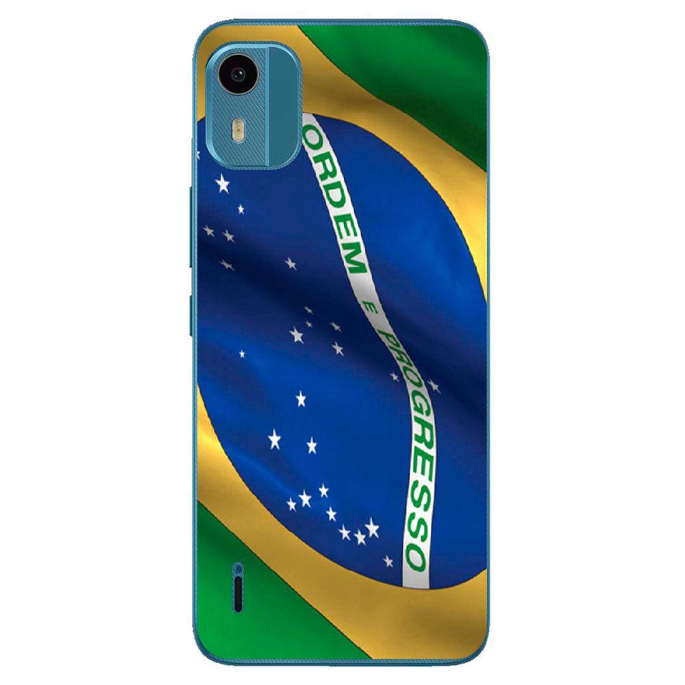 Capa Adesivo Skin628 Verso Para Nokia C12 Pro