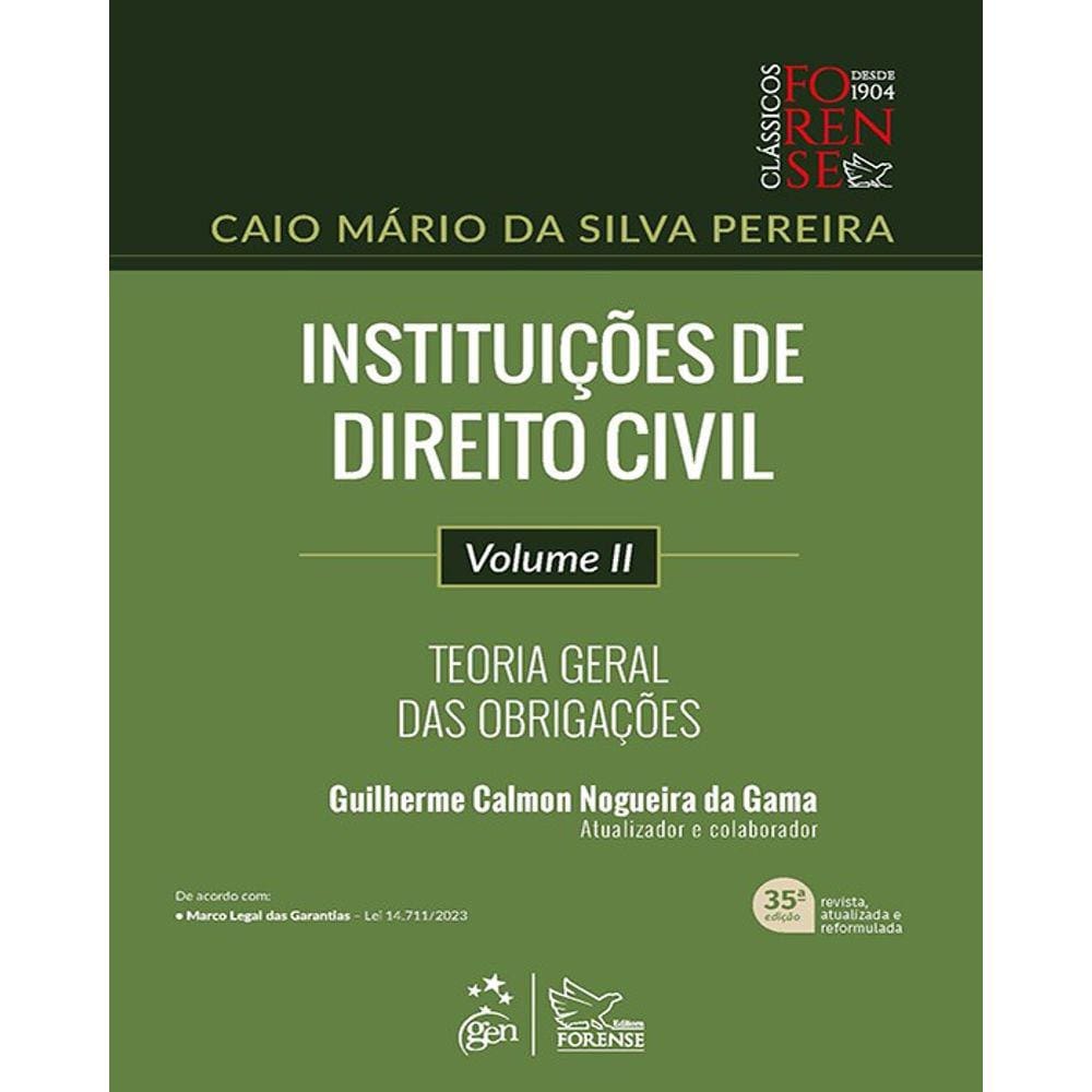 Instituições de Direito Civil - Vol.II