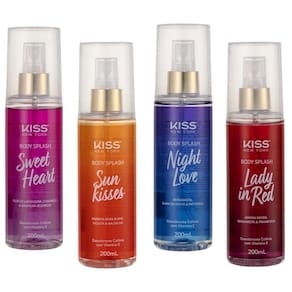 4UN Body Splash 200ml  Frutado e Floral Kiss New York