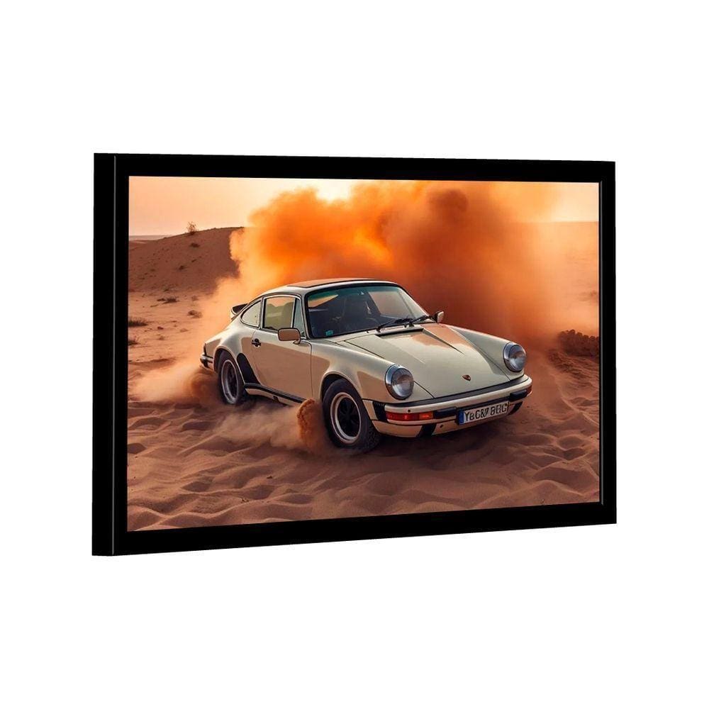 Quadro Porsche 911 No Deserto Br Artes