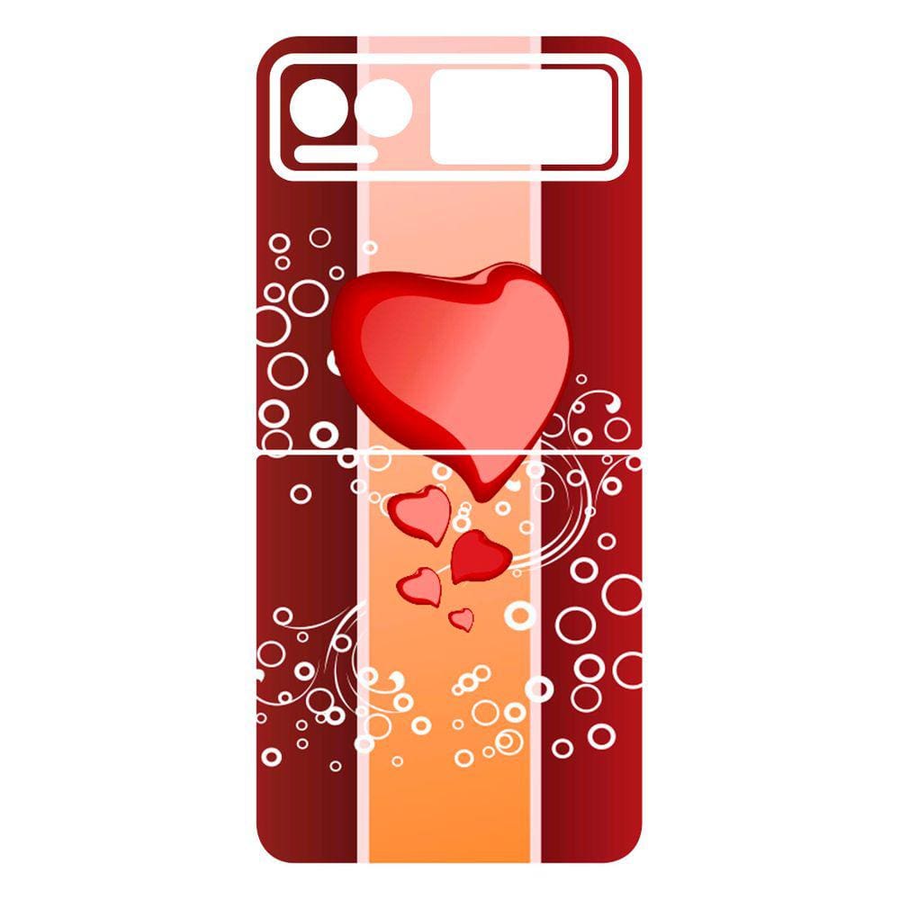 Capa Adesivo Skin372 Verso Para Motorola Razr 40