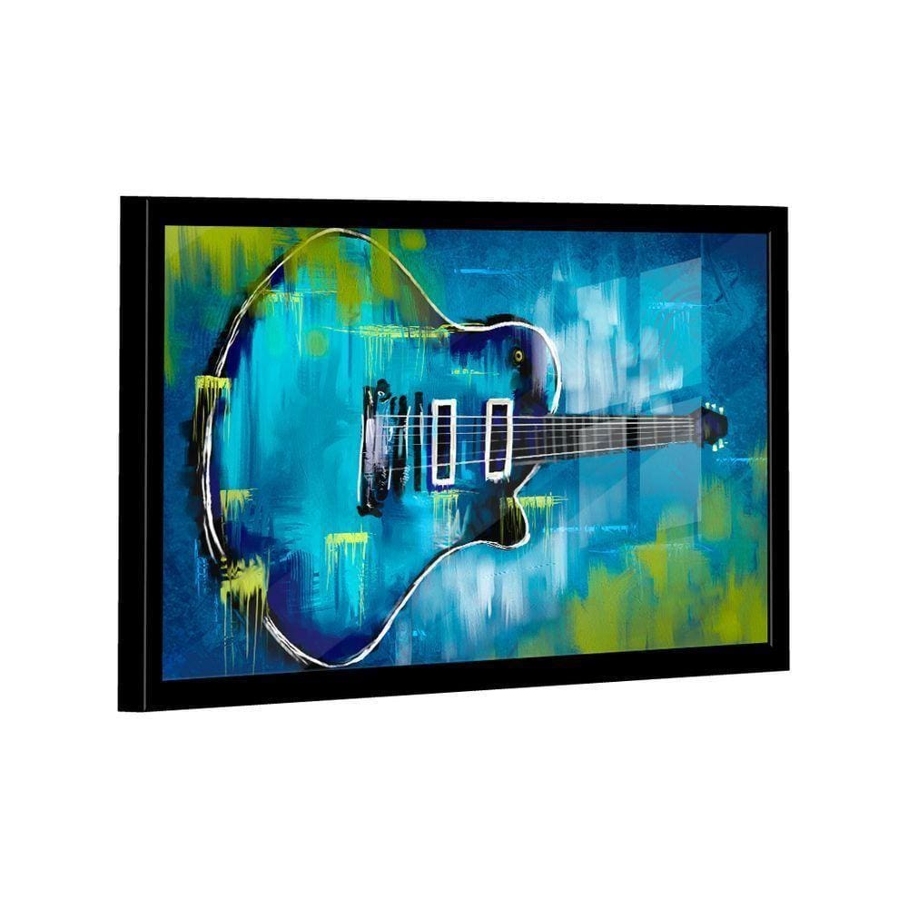 Quadro Blue Guitar -- Br Artes
