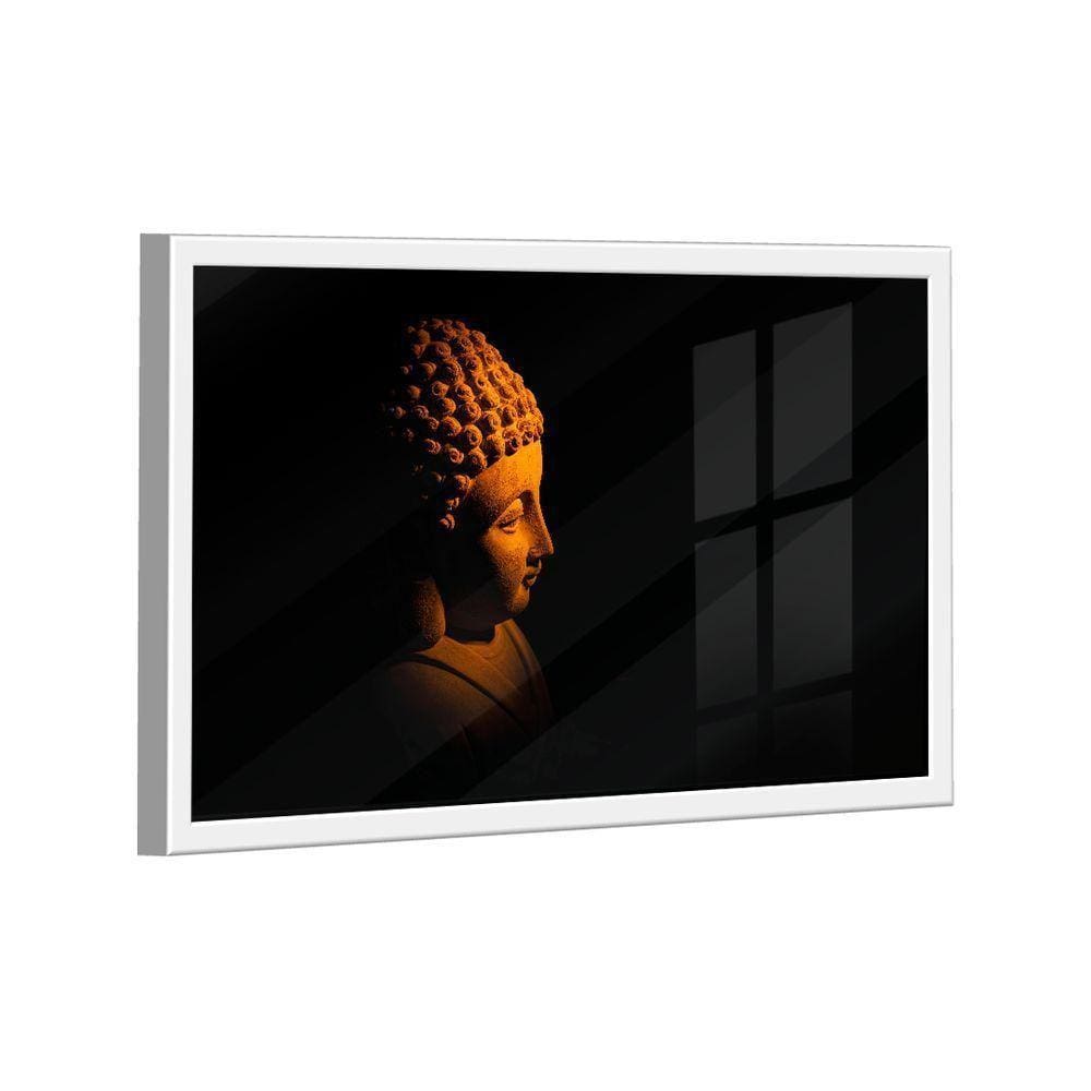 Quadro Buda No Preto -- Br Artes