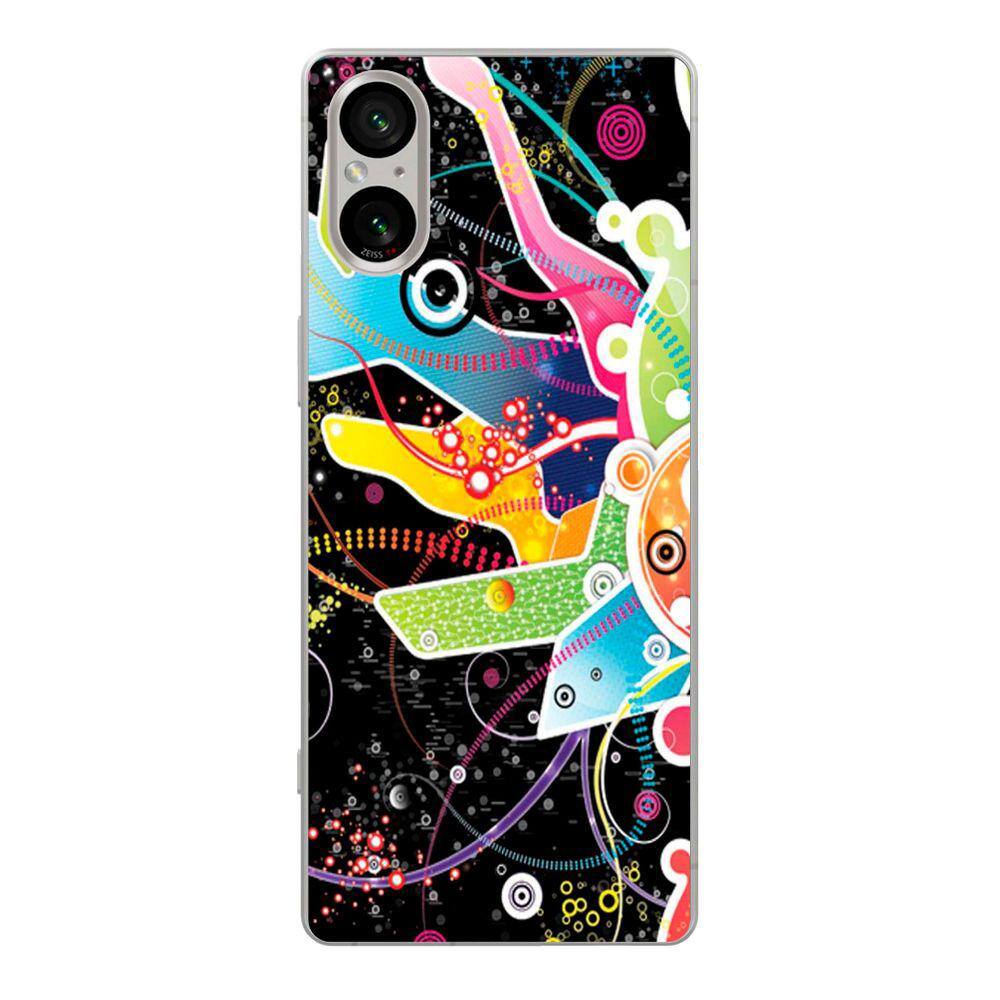 Capa Adesivo Skin058 Verso Para Sony Xperia 5 V (XQ-DE54)