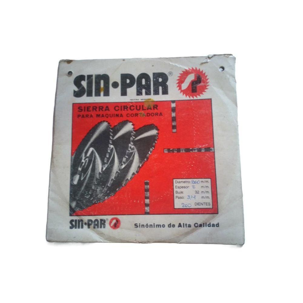 Serra Circular Aço Rápido Hss 200 X 2,0 X 32 Mm 200 Z Simpar
