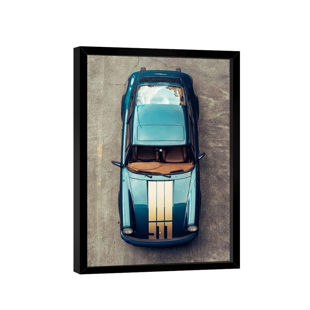 Quadro Porsche 911 Listras Br Artes