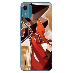 Capa Adesivo Skin071 Verso Para Nokia C12 Pro