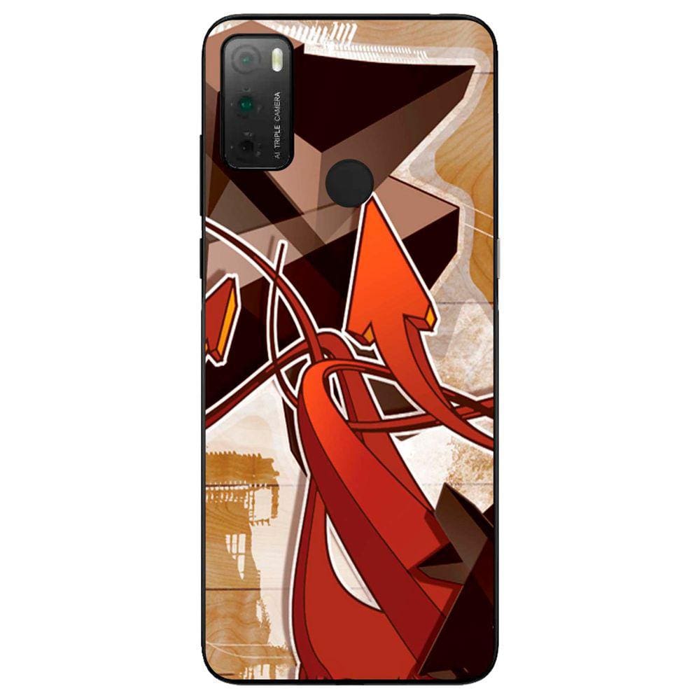 Capa Adesivo Skin071 Verso Para TCL 20Y