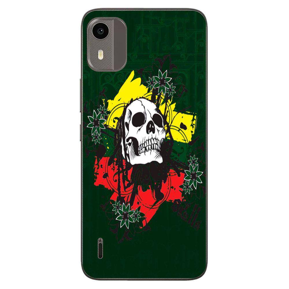 Capa Adesivo Skin024 Verso Para Nokia C12