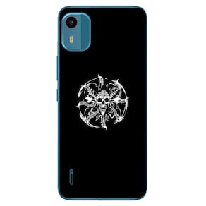Capa Adesivo Skin016 Verso Para Nokia C12 Pro