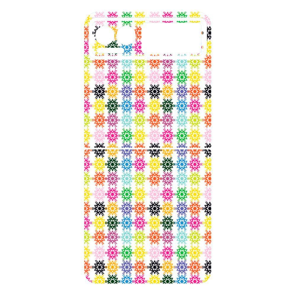 Capa Adesivo Skin191 Verso Para Motorola Razr 40