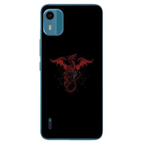 Capa Adesivo Skin255 Verso Para Nokia C12 Pro